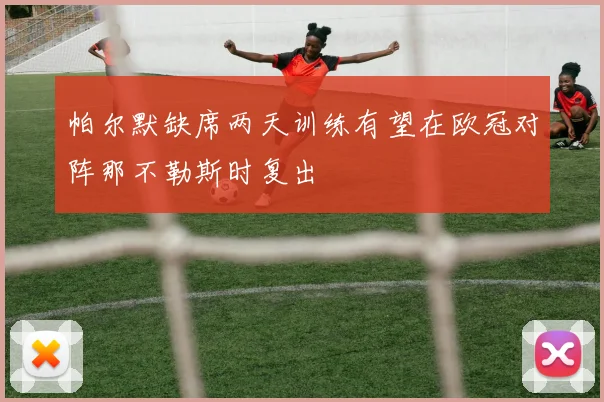 帕尔默缺席两天训练有望在欧冠对阵那不勒斯时复出